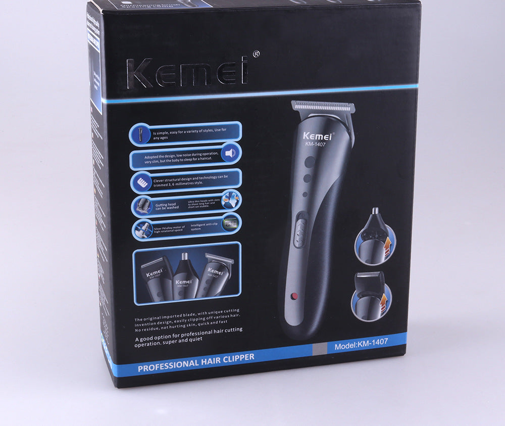 Tondeuse à cheveux rechargeable KEMEI