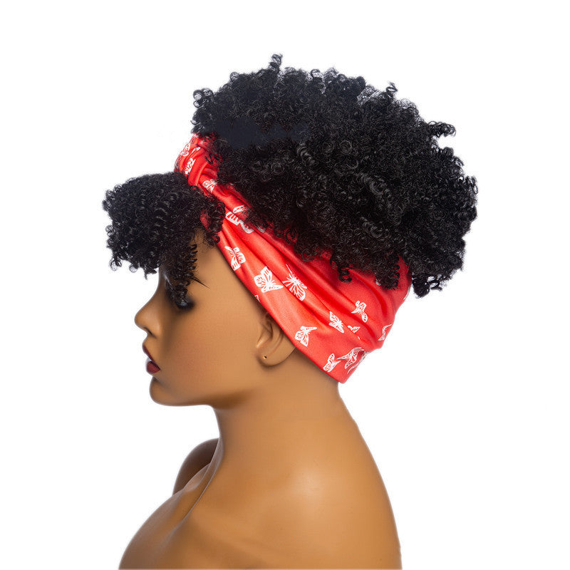 Perruque Afro Courte Bouclée - Coupe Courte Frisée Femme ConiWell