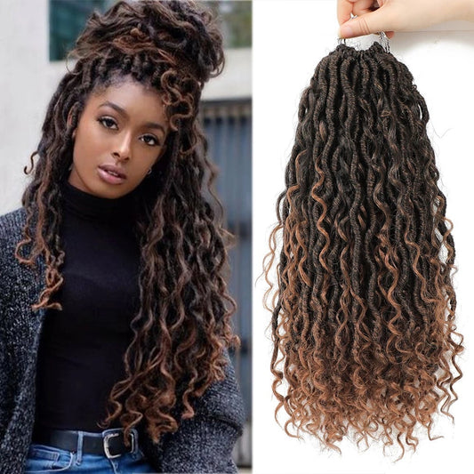 Cheveux au Crochet Tresses Afro - Fibre Synthétique Bouclée ConiWell