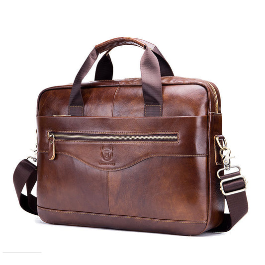Mallette Homme Cuir Laptop - Business Messenger Premium ConiWell
