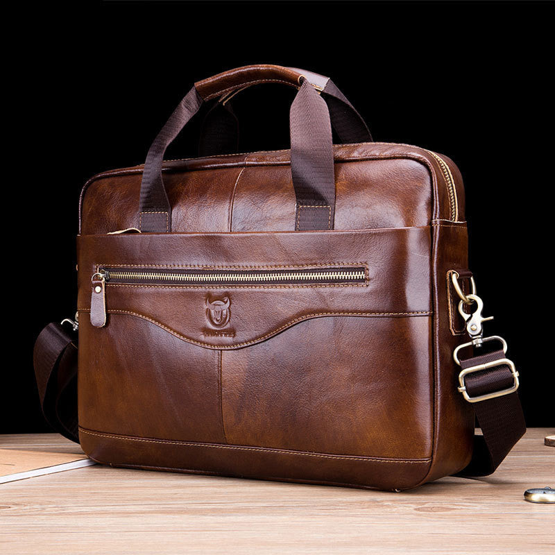 Mallette Homme Cuir Laptop - Business Messenger Premium ConiWell