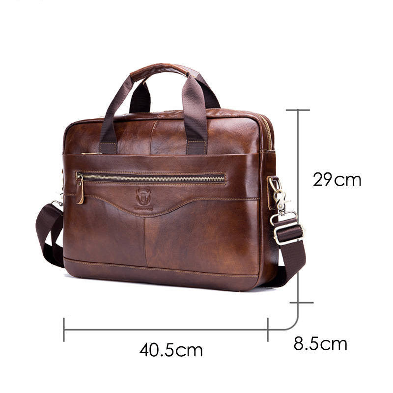 Mallette Homme Cuir Laptop - Business Messenger Premium ConiWell