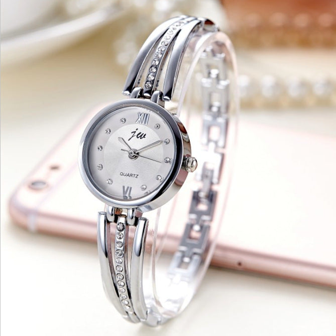 Montre Femme Cristal Strass - Acier Inoxydable Brillant ConiWell