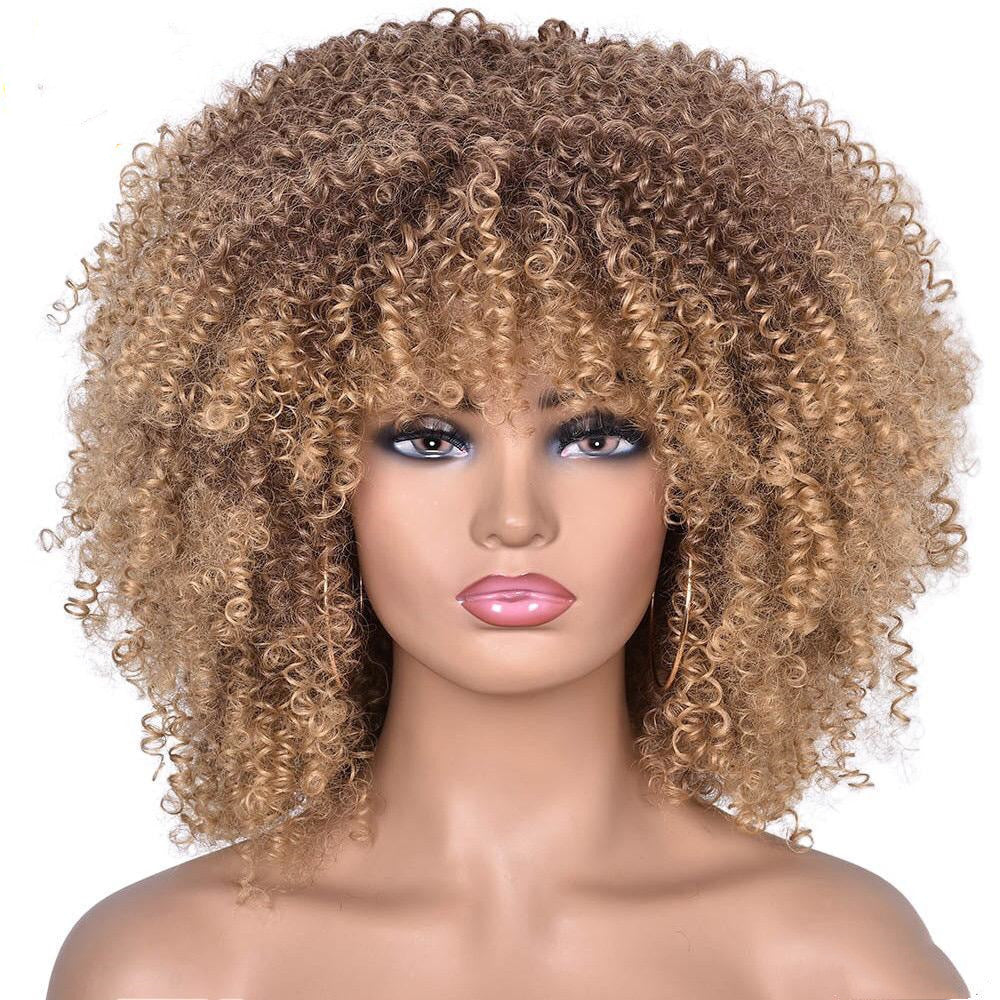 Perruque Cheveux Courts Bouclés Femme - Style Moderne ConiWell
