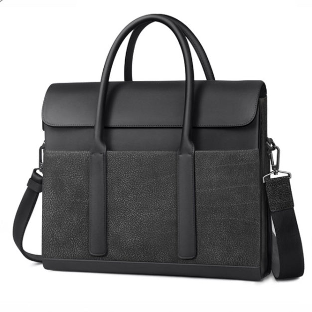 Sacoche Homme Cuir Vachette - Ordinateur Messenger ConiWell