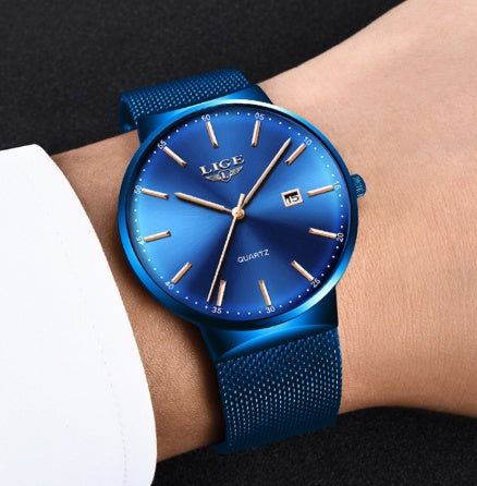 Montre Homme Bleu Intense - Raffinement et Performance ConiWell