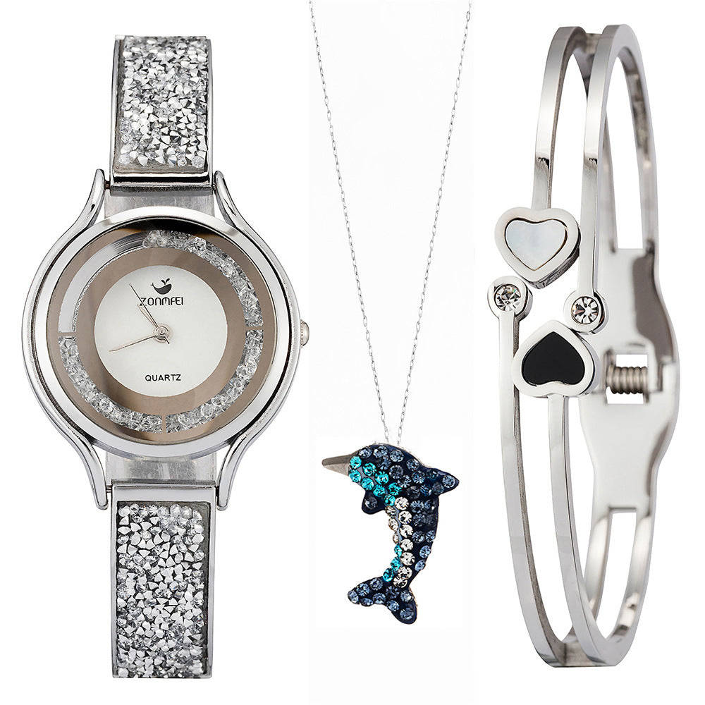 Montre Femme Élégance Brillante - Coffret Cadeau Raffiné ConiWell
