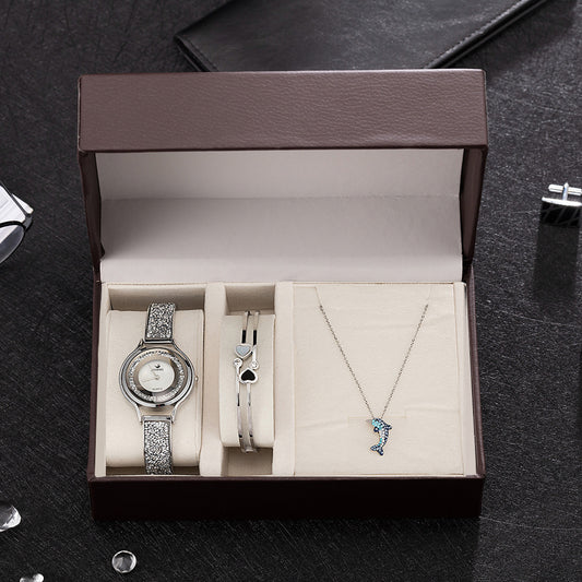 Montre Femme Élégance Brillante - Coffret Cadeau Raffiné ConiWell