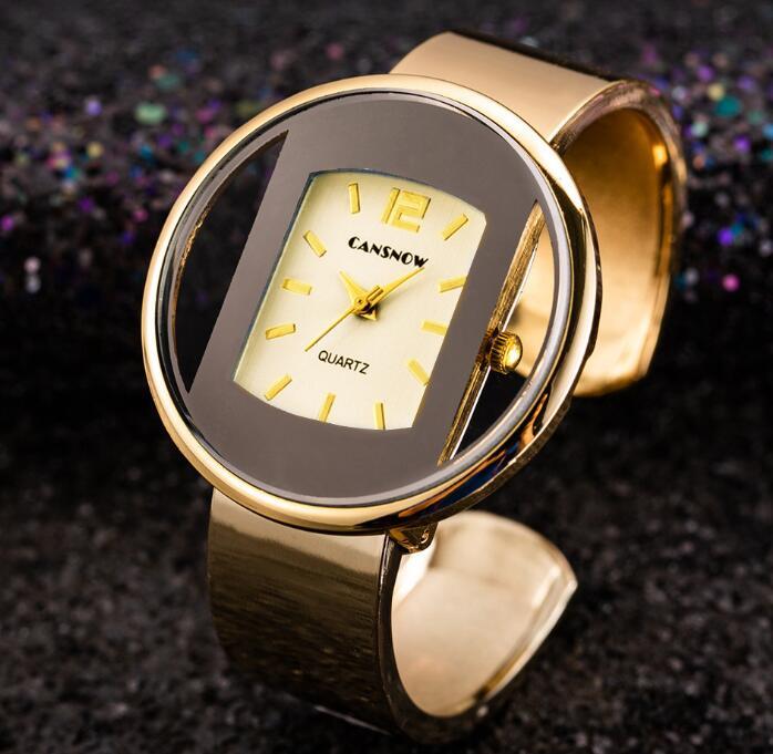 Montre Femme Quartz Cadran Or Argent - Design Tendance ConiWell