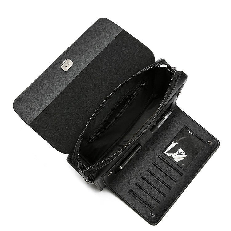 Portefeuille Homme Multi-Cartes - Clutch Casual Élégant ConiWell