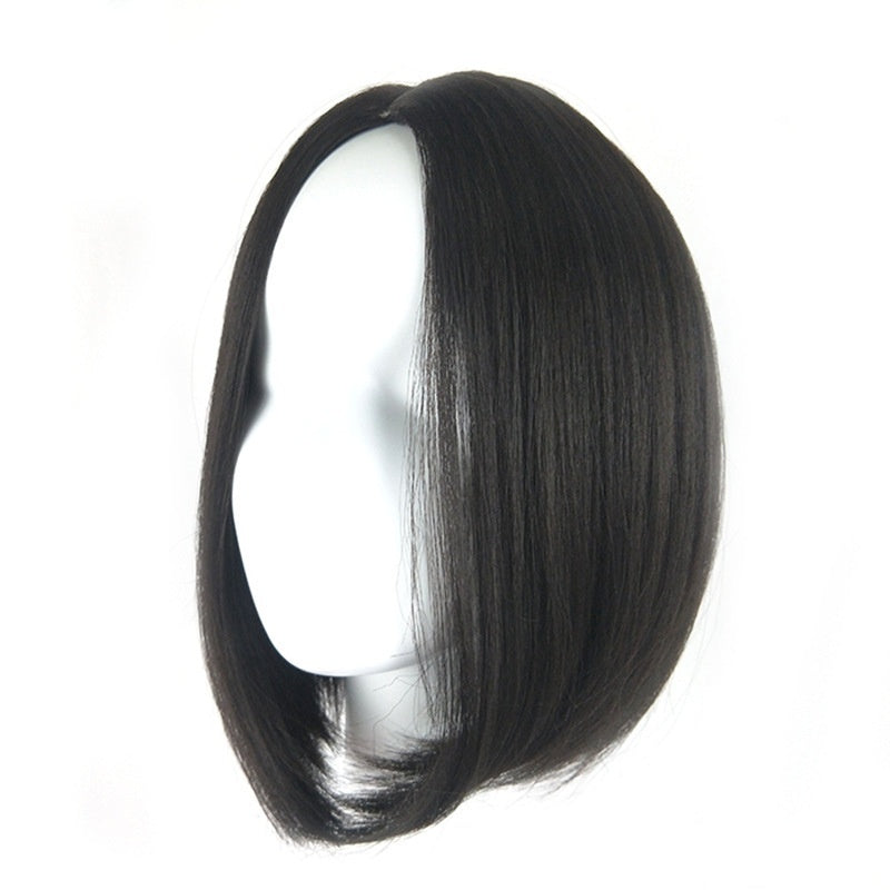 Perruque Bob Courte Cheveux Naturels Brésiliens - Coupe Femme Noire ConiWell