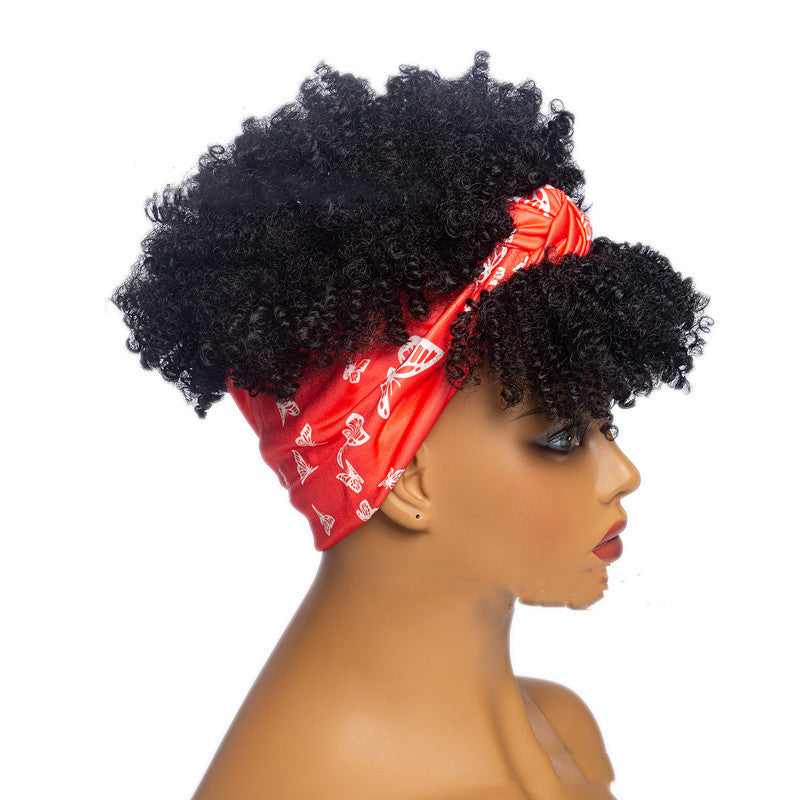 Perruque Afro Courte Bouclée - Coupe Courte Frisée Femme ConiWell