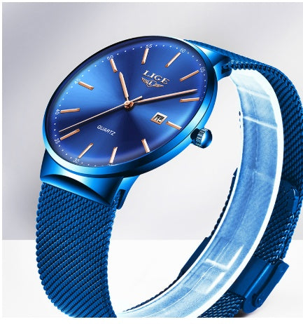 Montre Homme Bleu Intense - Raffinement et Performance ConiWell