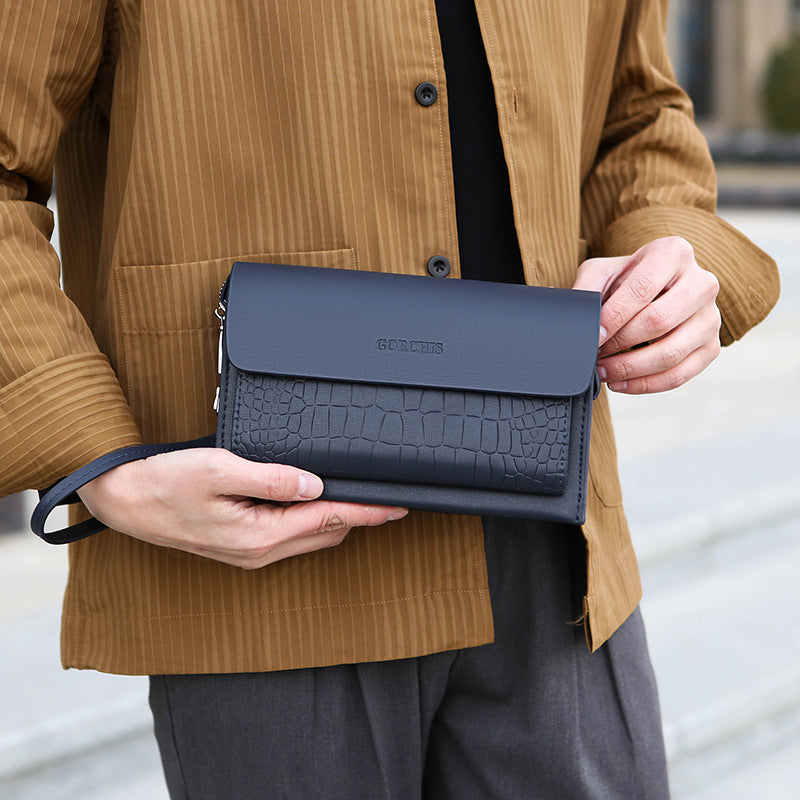 Portefeuille Homme Multi-Cartes - Clutch Casual Élégant ConiWell