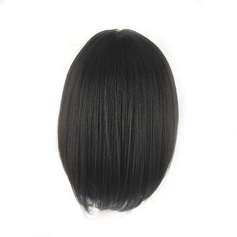Perruque Bob Courte Cheveux Naturels Brésiliens - Coupe Femme Noire ConiWell