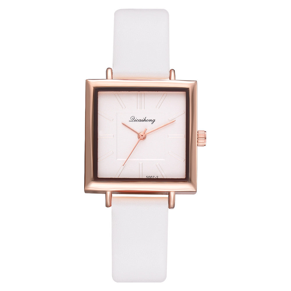 Montre Femme Carrée Chic - Design Square Intemporel ConiWell