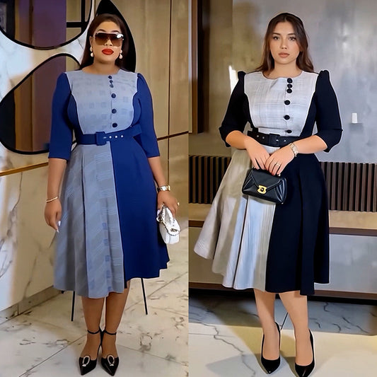 Personality Female Temperament Elegant Dress