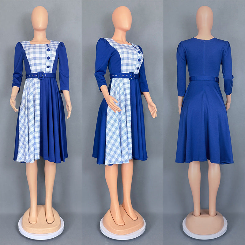 Personality Female Temperament Elegant Dress