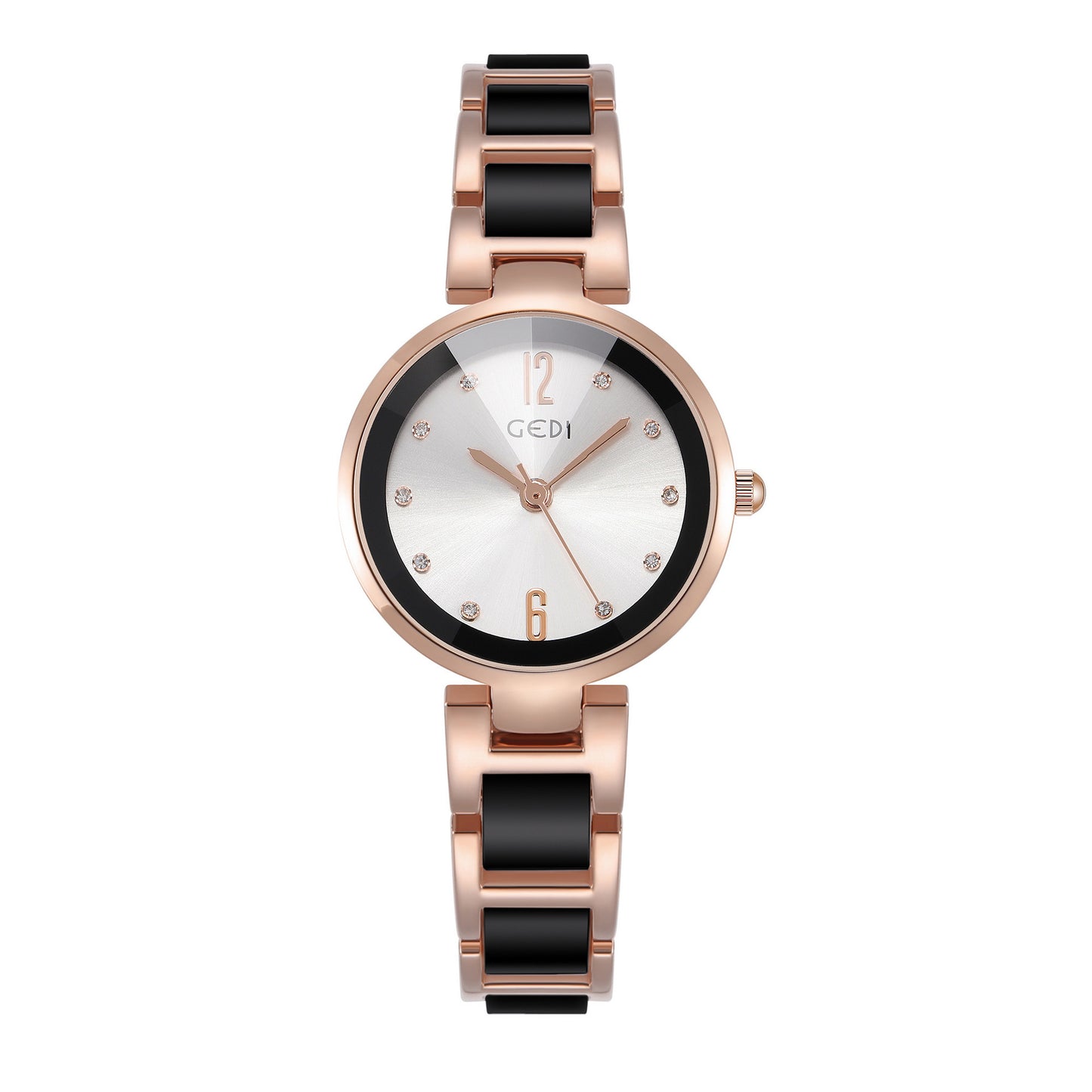 Montre Femme Dorée Waterproof - Prestige Quartz Élégante ConiWell