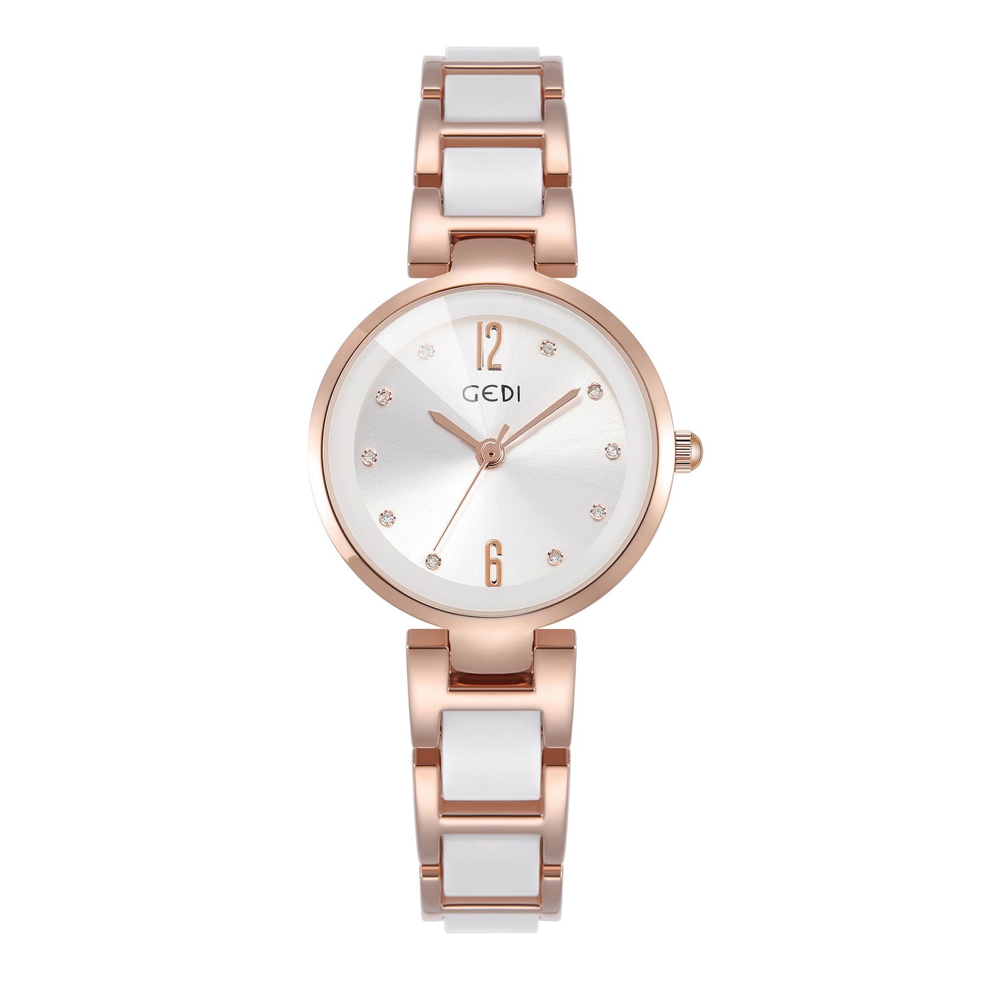 Montre Femme Dorée Waterproof - Prestige Quartz Élégante ConiWell